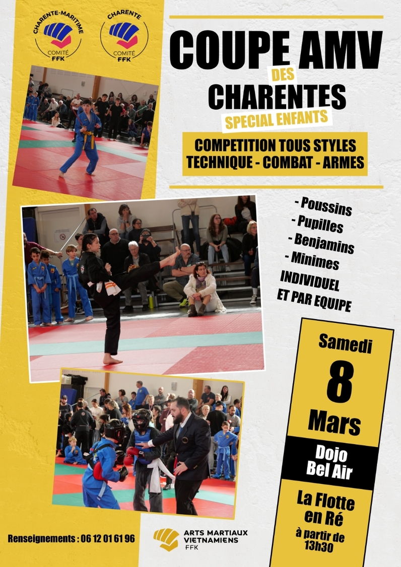 Coupe interstyle AMVT technique et combat